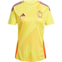 adidas camiseta de fútbol oficiales seleccion femenina Belgica 25 away 05