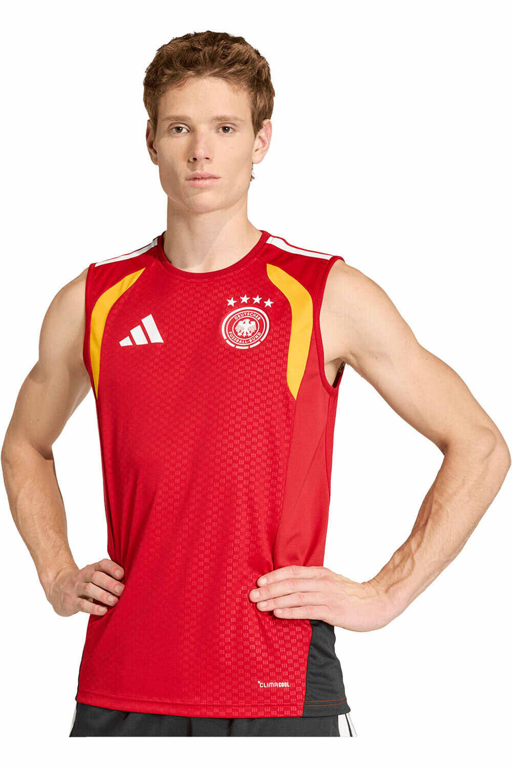 adidas camiseta de fútbol oficiales SIN MANGAS ALEMANIA 26 TIRO vista detalle