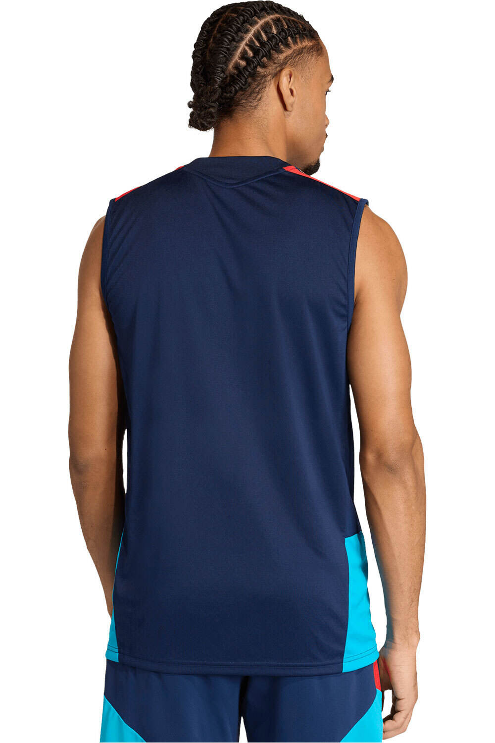 adidas camiseta de fútbol oficiales SIN MANGAS ESPAA 26 TIRO vista trasera