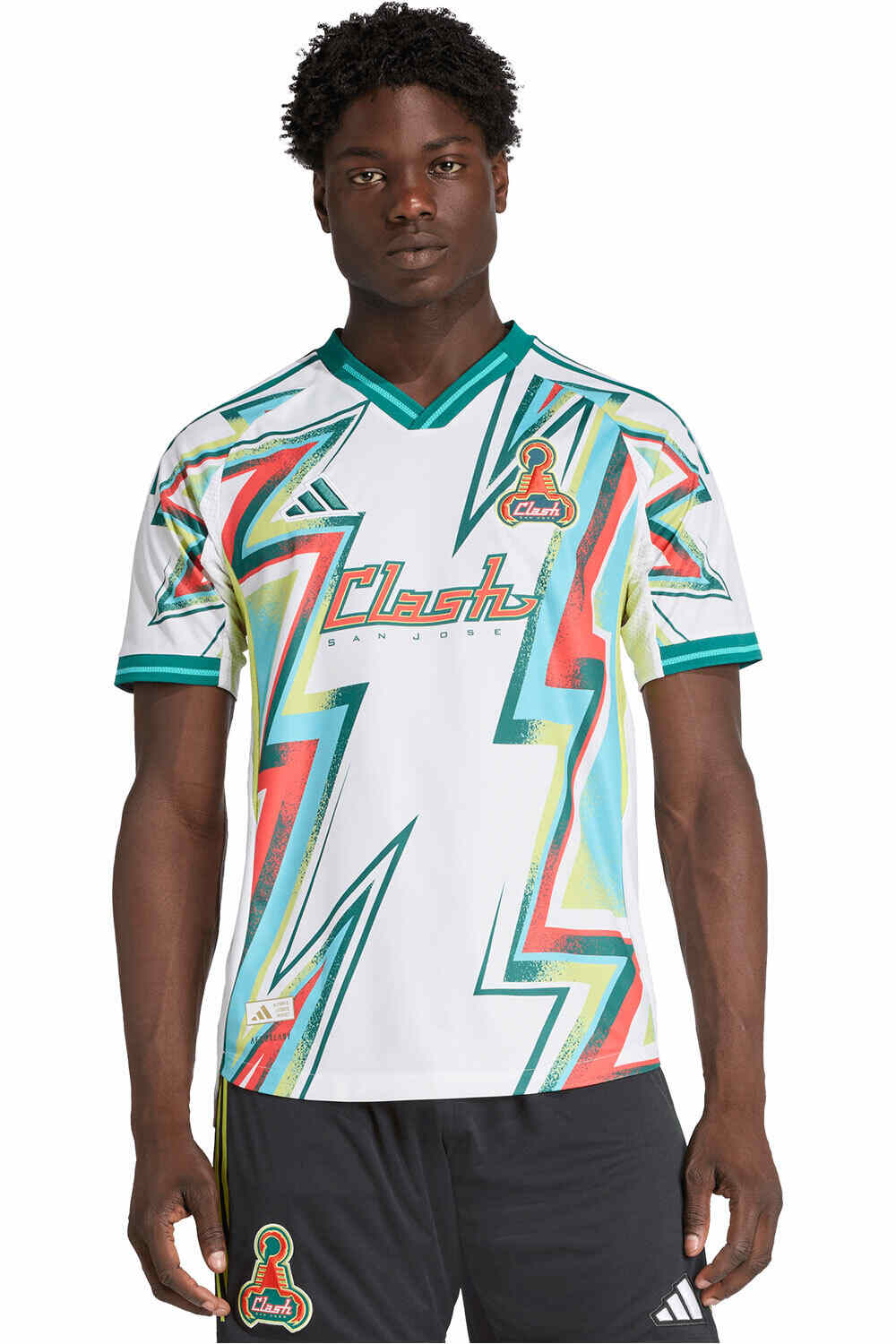 adidas camiseta de fútbol oficiales SJ 3 JSY AU vista frontal