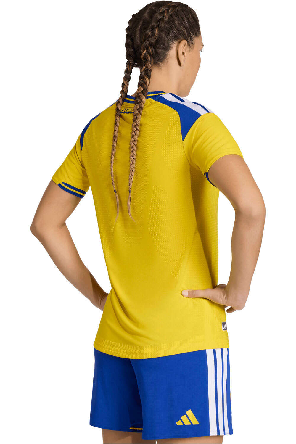 adidas camiseta de fútbol oficiales SUECIA 26 H JSY AU W vista trasera