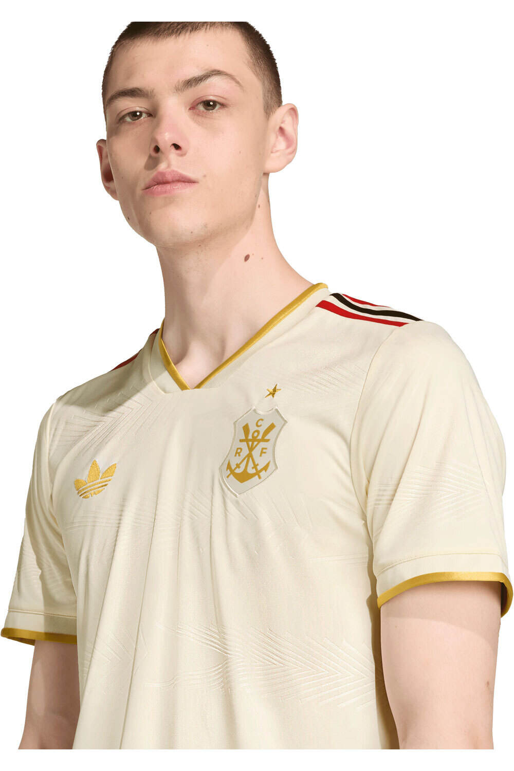 adidas camiseta de fútbol oficiales TERCERA EQUIPACIN CR FLAMENGO 25 vista detalle