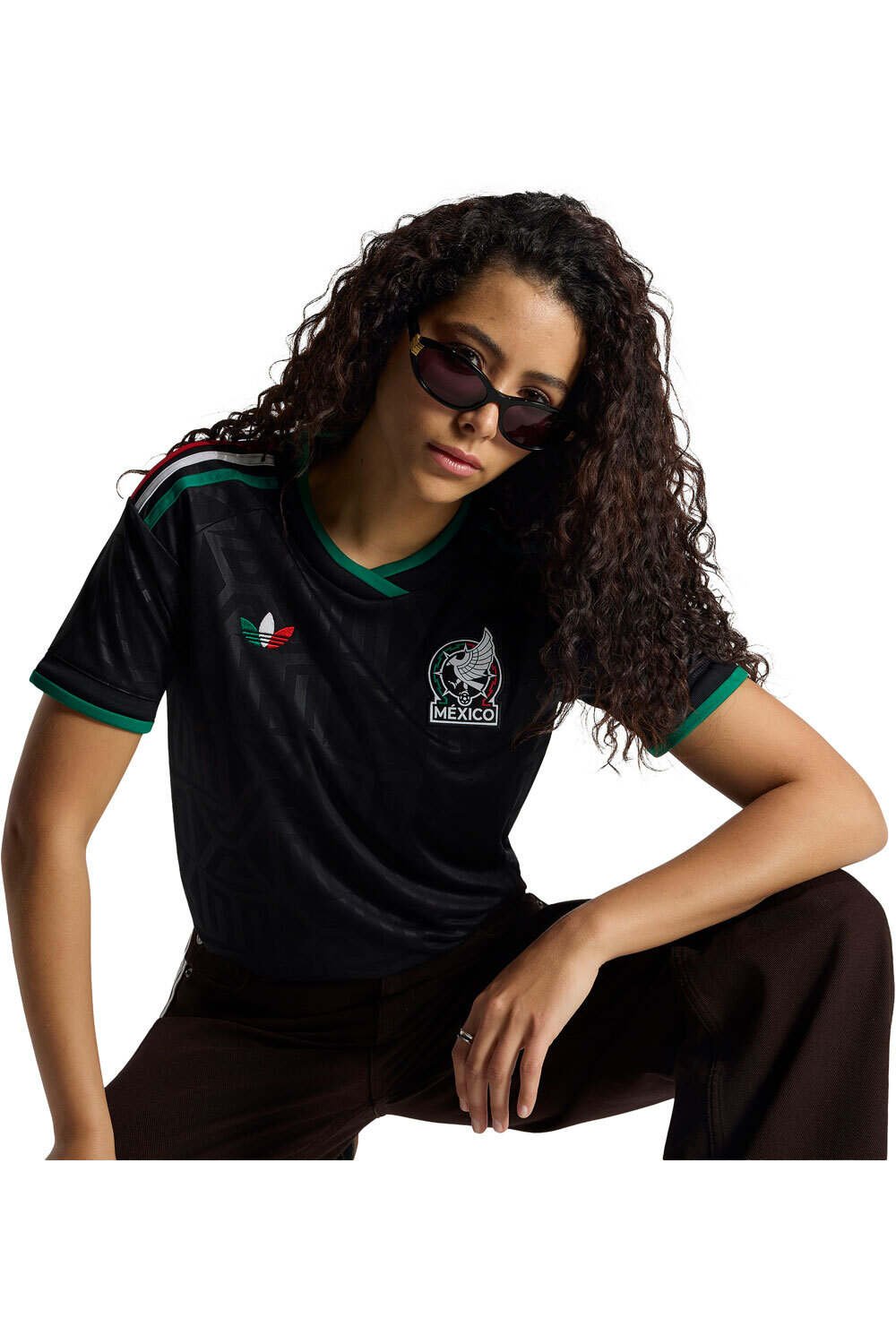 adidas camiseta de fútbol oficiales TERCERA EQUIPACION MUNDIAL MEXICO 26 vista detalle
