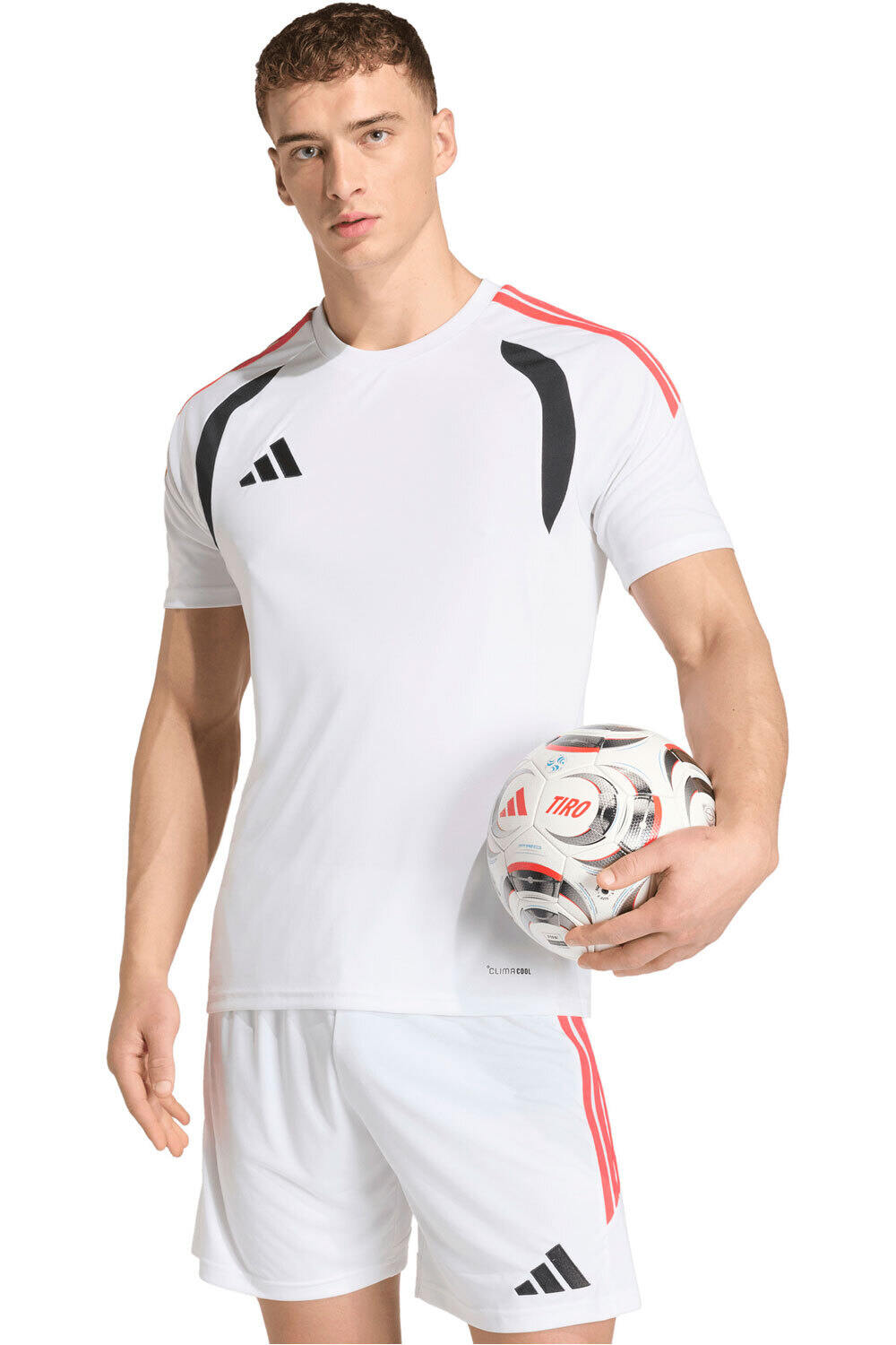 adidas camiseta de fútbol oficiales TIRO26 LEAGUE vista frontal