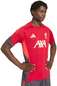 adidas camiseta de fútbol oficiales TRAINING LIVERPOOL FC TIRO 25 COMPET vista detalle