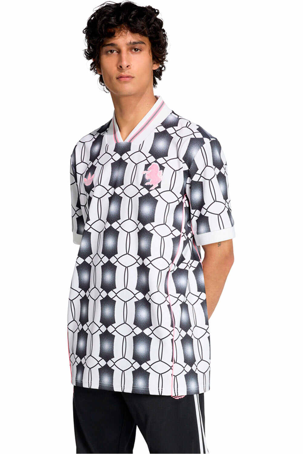 adidas camiseta de fútbol oficiales TURIN LFSTLR DE LA JUVENTUS vista frontal