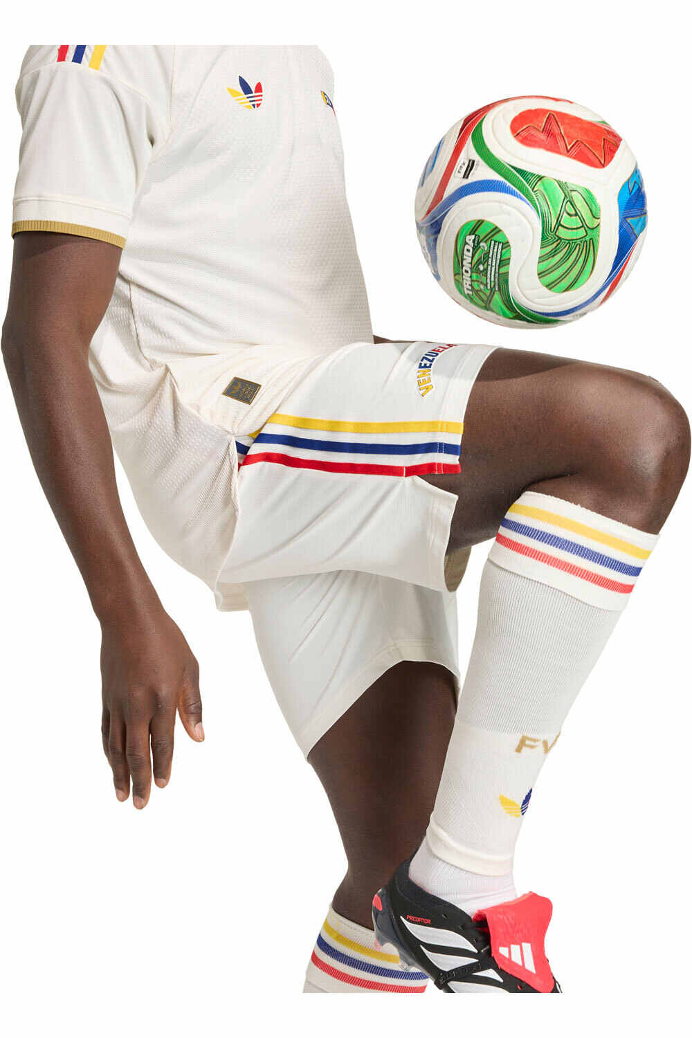 adidas camiseta de fútbol oficiales VENEZUELA 26 A JSY AU vista detalle