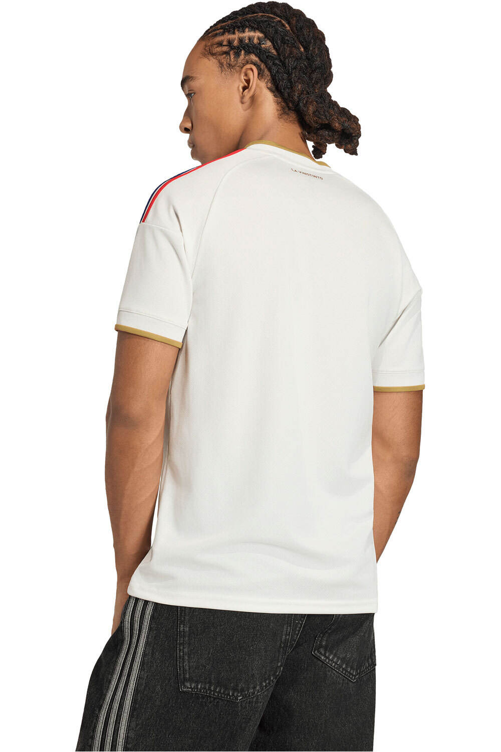 adidas camiseta de fútbol oficiales VENEZUELA 26 SEGUNDA EQUIPACIN vista trasera