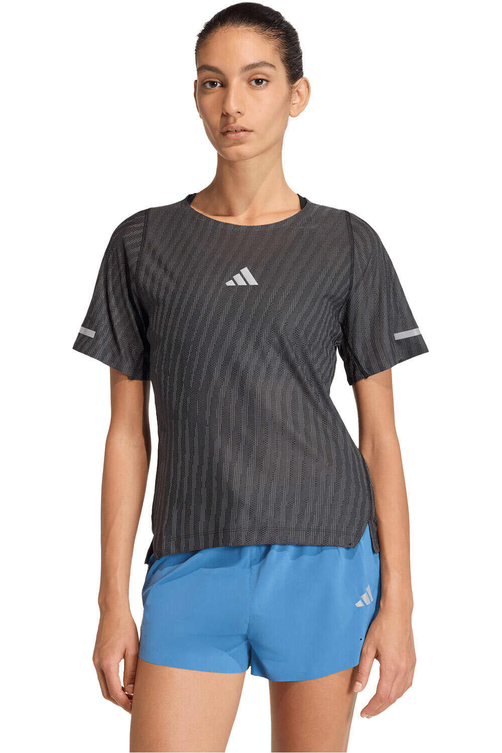 adidas camiseta entrenamiento manga corta mujer ADI365 CLIMACOOL+ ENGINEERED vista frontal