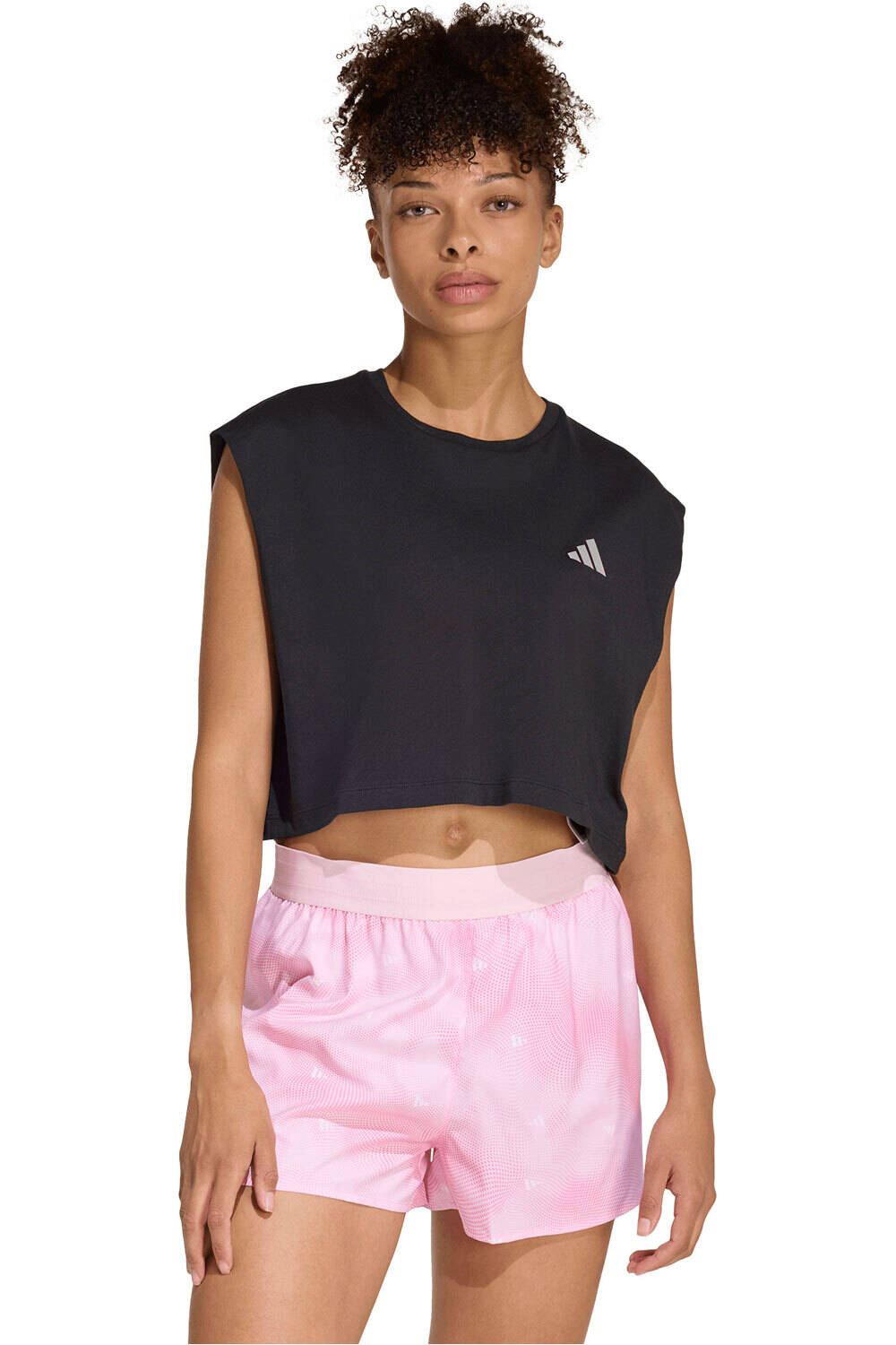 adidas camiseta entrenamiento manga corta mujer ADI365 ESSENTIALS vista frontal