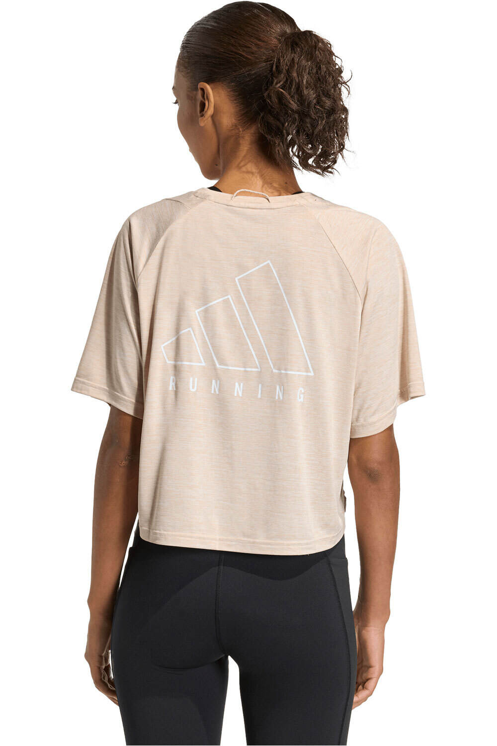 adidas camiseta entrenamiento manga corta mujer ADI365 vista trasera