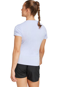 adidas camiseta entrenamiento manga corta mujer Adizero Essentials Running vista trasera