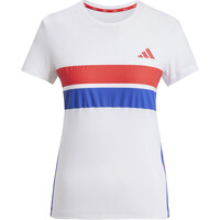 adidas camiseta entrenamiento manga corta mujer ADIZERO R T W 04
