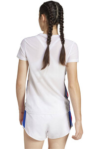 adidas camiseta entrenamiento manga corta mujer ADIZERO R T W vista trasera