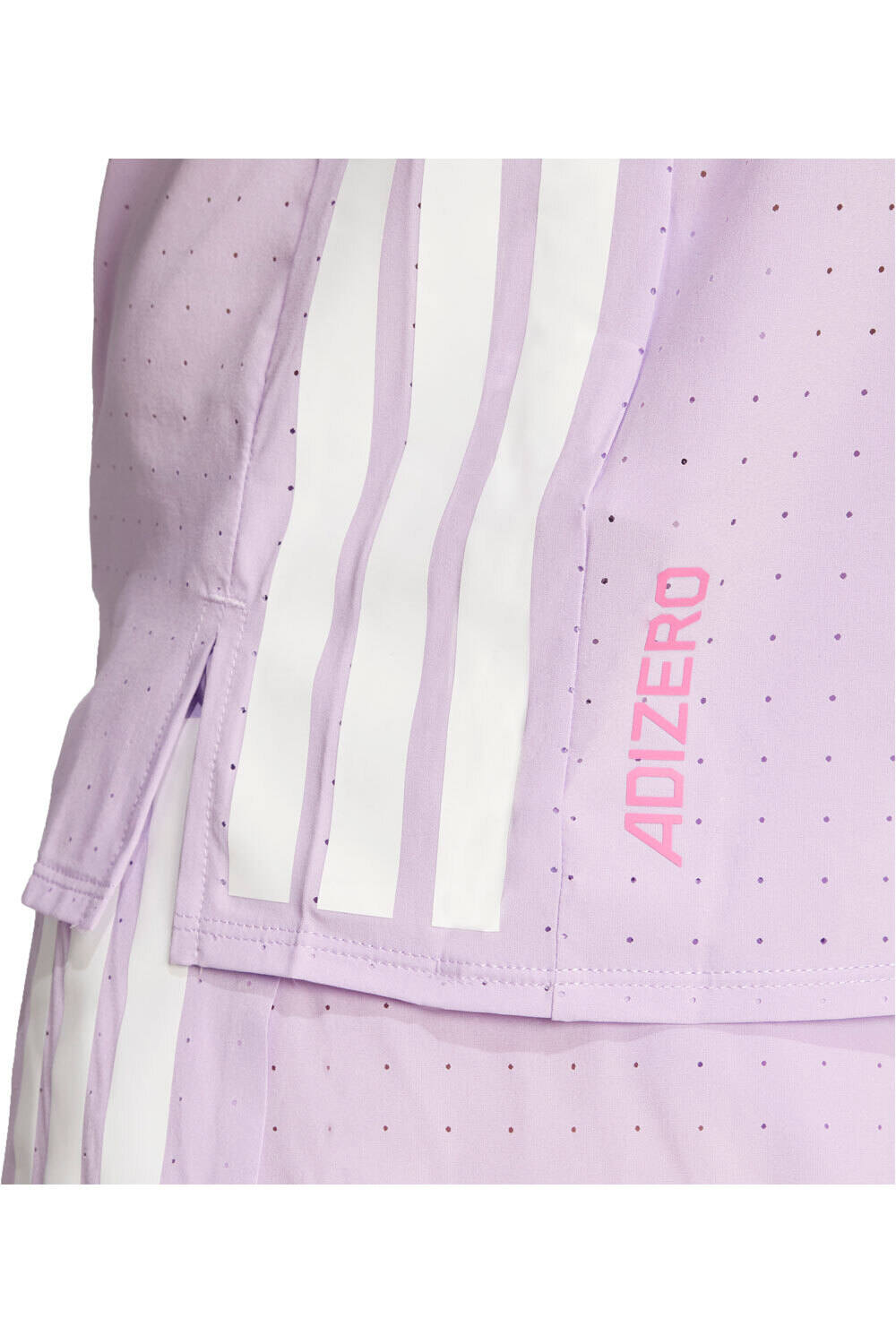 adidas camiseta entrenamiento manga corta mujer ADIZERO TEE W vista detalle