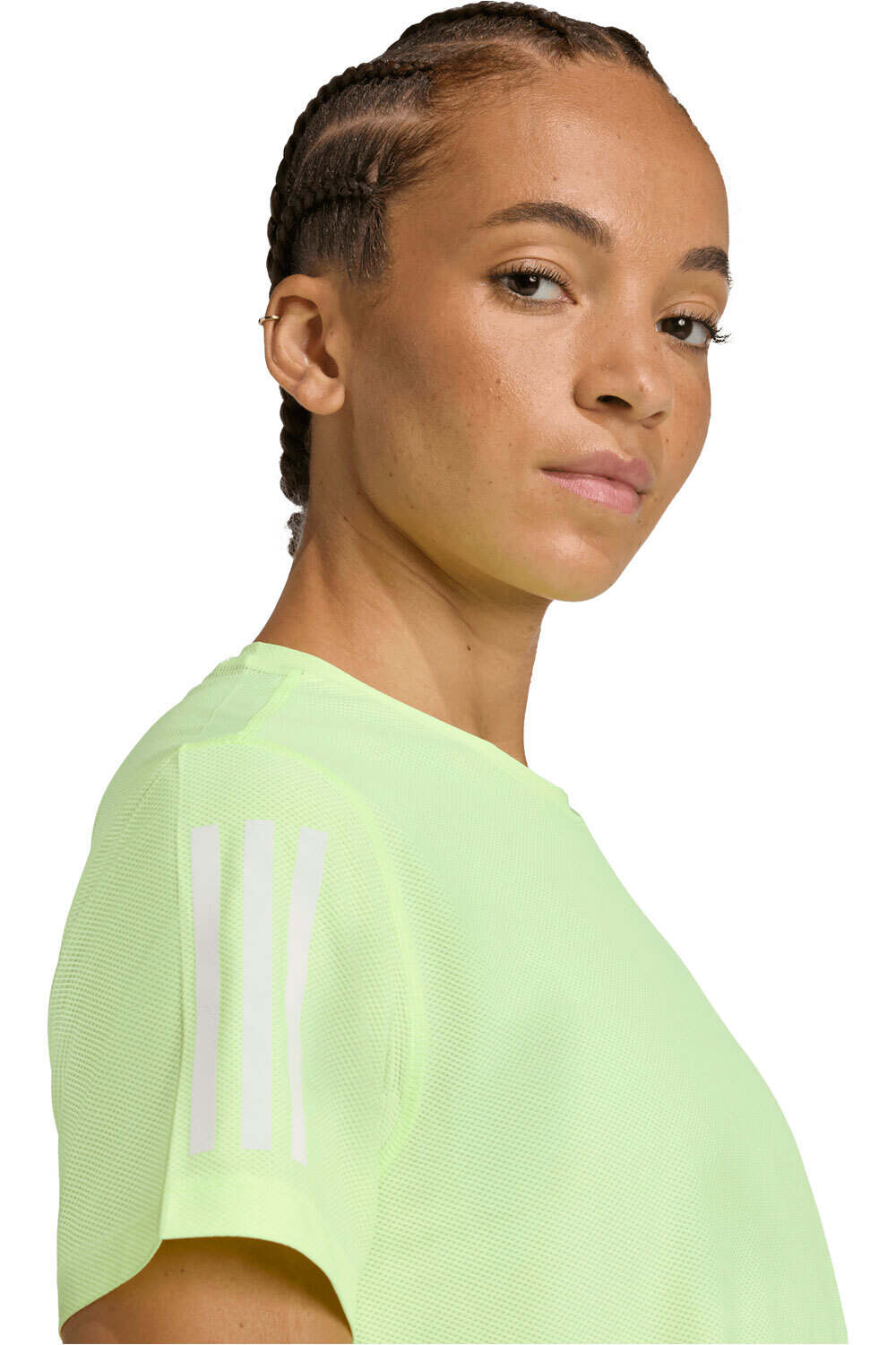 adidas camiseta entrenamiento manga corta mujer OTR B TEE vista detalle