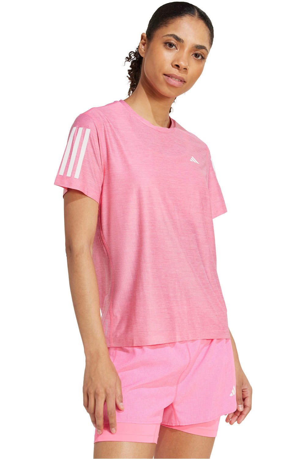 adidas camiseta entrenamiento manga corta mujer OTR B TEE vista frontal