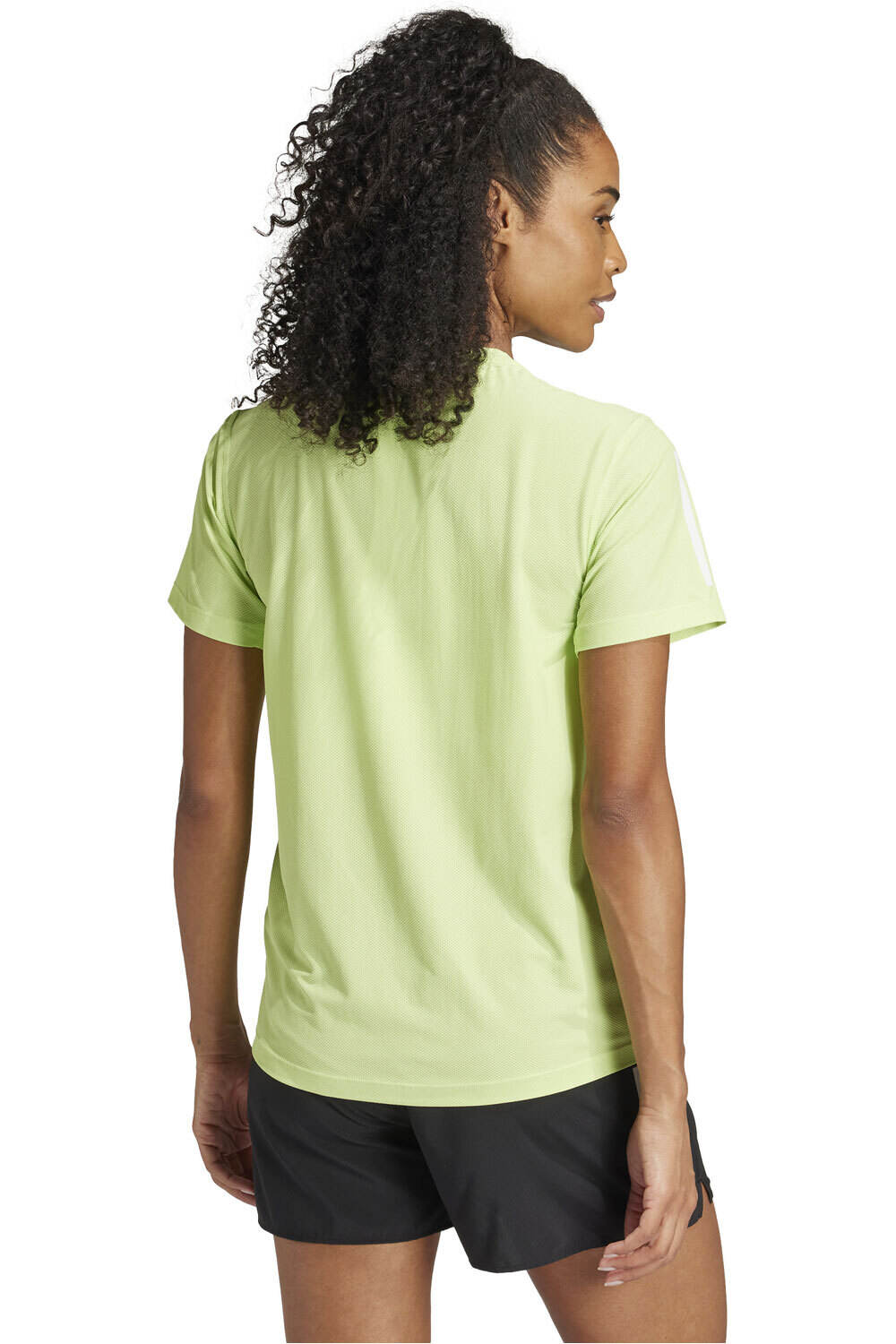 adidas camiseta entrenamiento manga corta mujer OTR B TEE vista trasera