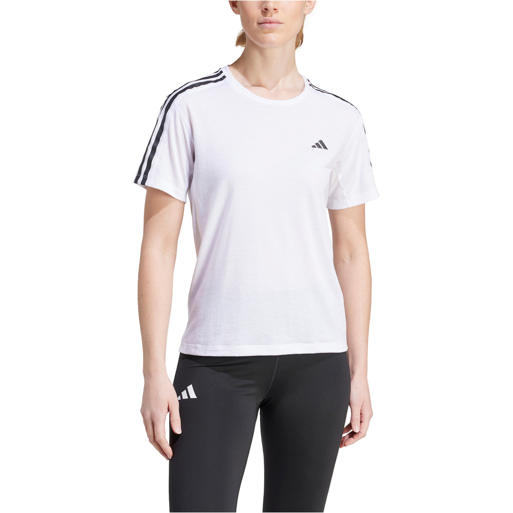 adidas camiseta entrenamiento manga corta mujer OTR E 3S TEE vista frontal