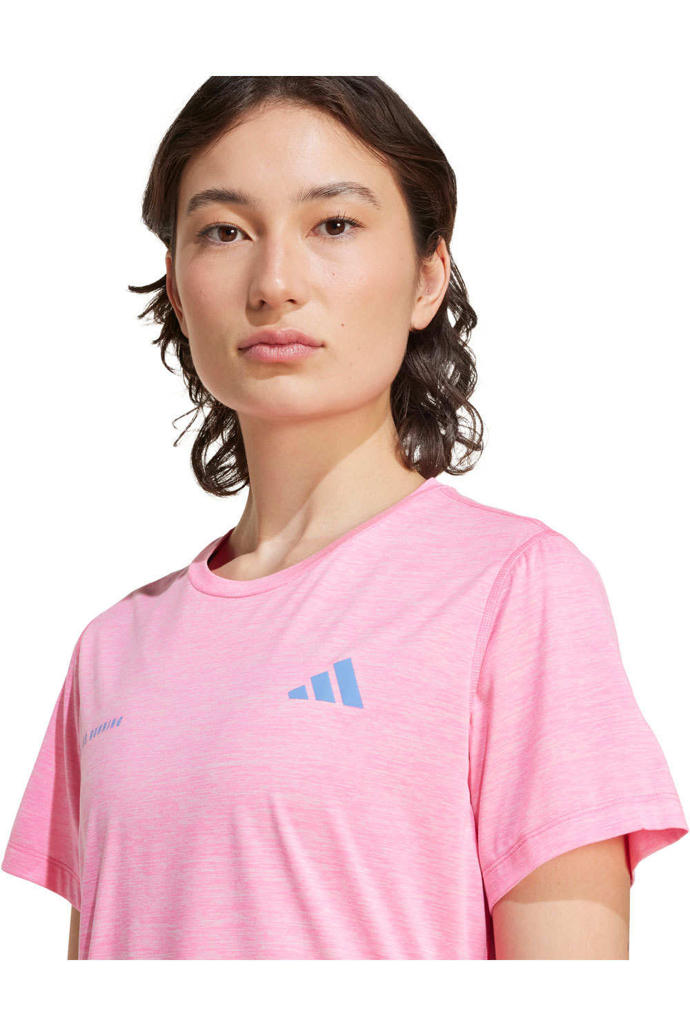 adidas camiseta entrenamiento manga corta mujer OTR MEL TEE W vista detalle