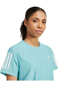 adidas camiseta entrenamiento manga corta mujer OWN THE RUN vista detalle
