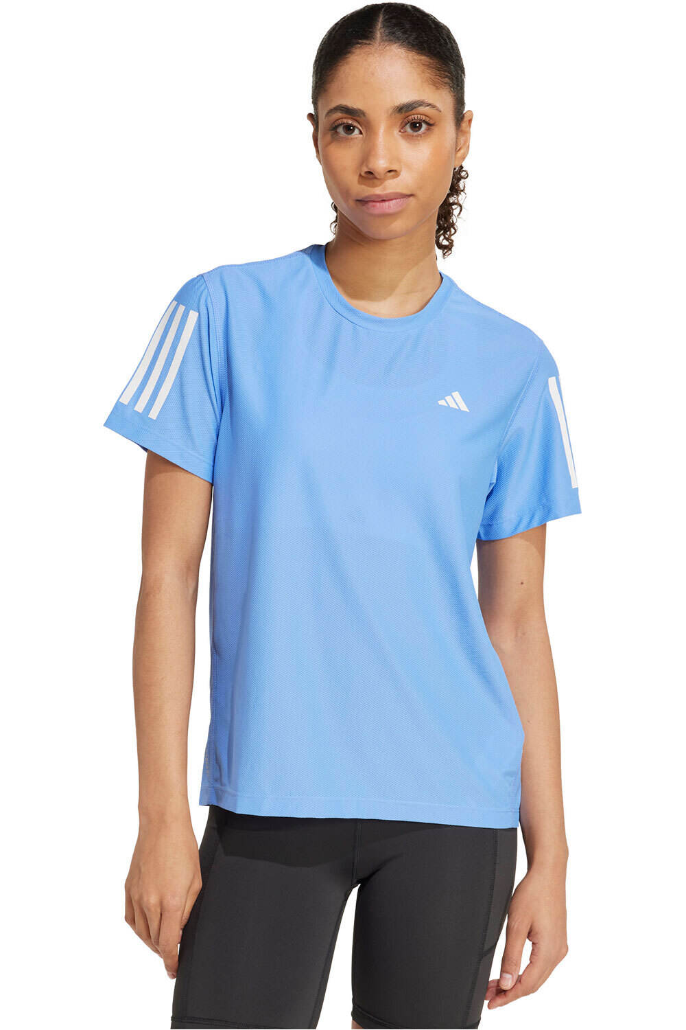 adidas camiseta entrenamiento manga corta mujer OWN THE RUN vista frontal
