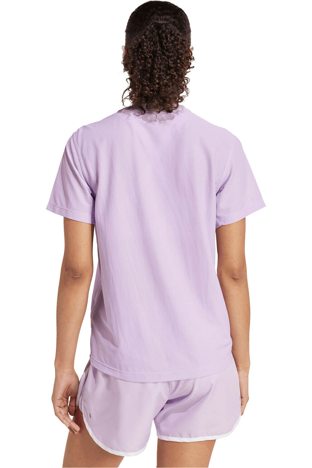 adidas camiseta entrenamiento manga corta mujer OWN THE RUN vista trasera