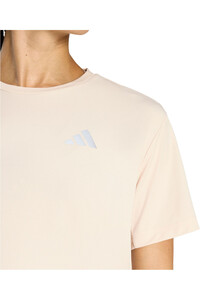 adidas camiseta entrenamiento manga corta mujer Run Ess Tee W vista detalle
