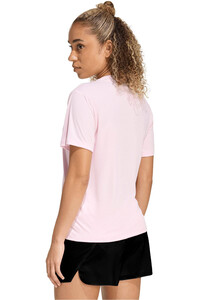 adidas camiseta entrenamiento manga corta mujer Run Ess Tee W vista trasera
