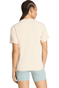 adidas camiseta entrenamiento manga corta mujer Run Ess Tee W vista trasera