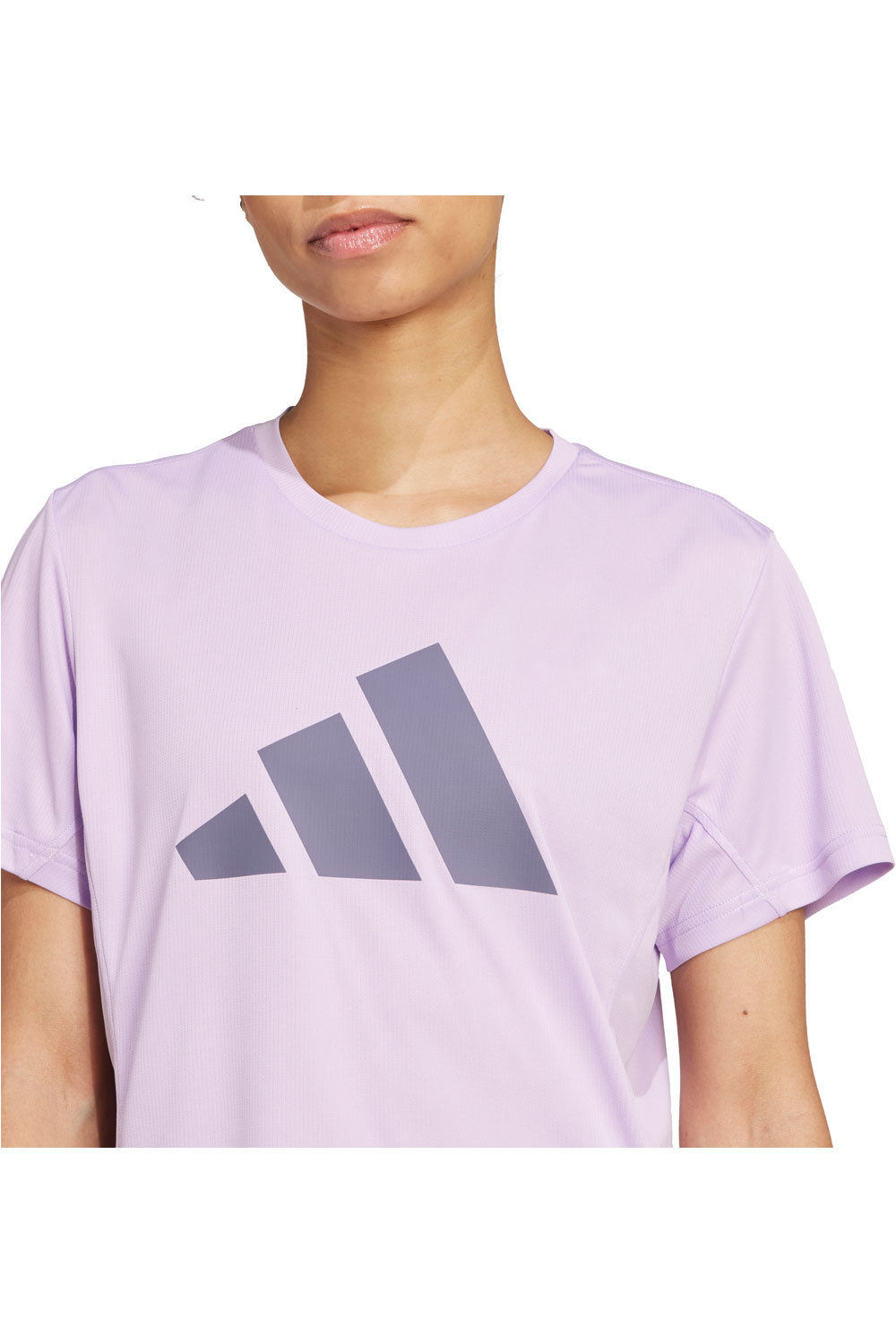 adidas camiseta entrenamiento manga corta mujer RUN IT TEE vista detalle
