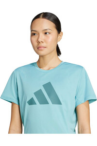 adidas camiseta entrenamiento manga corta mujer RUN IT vista detalle