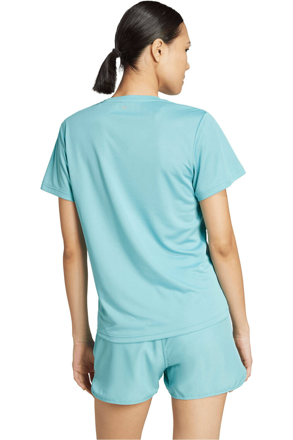 adidas camiseta entrenamiento manga corta mujer RUN IT vista trasera