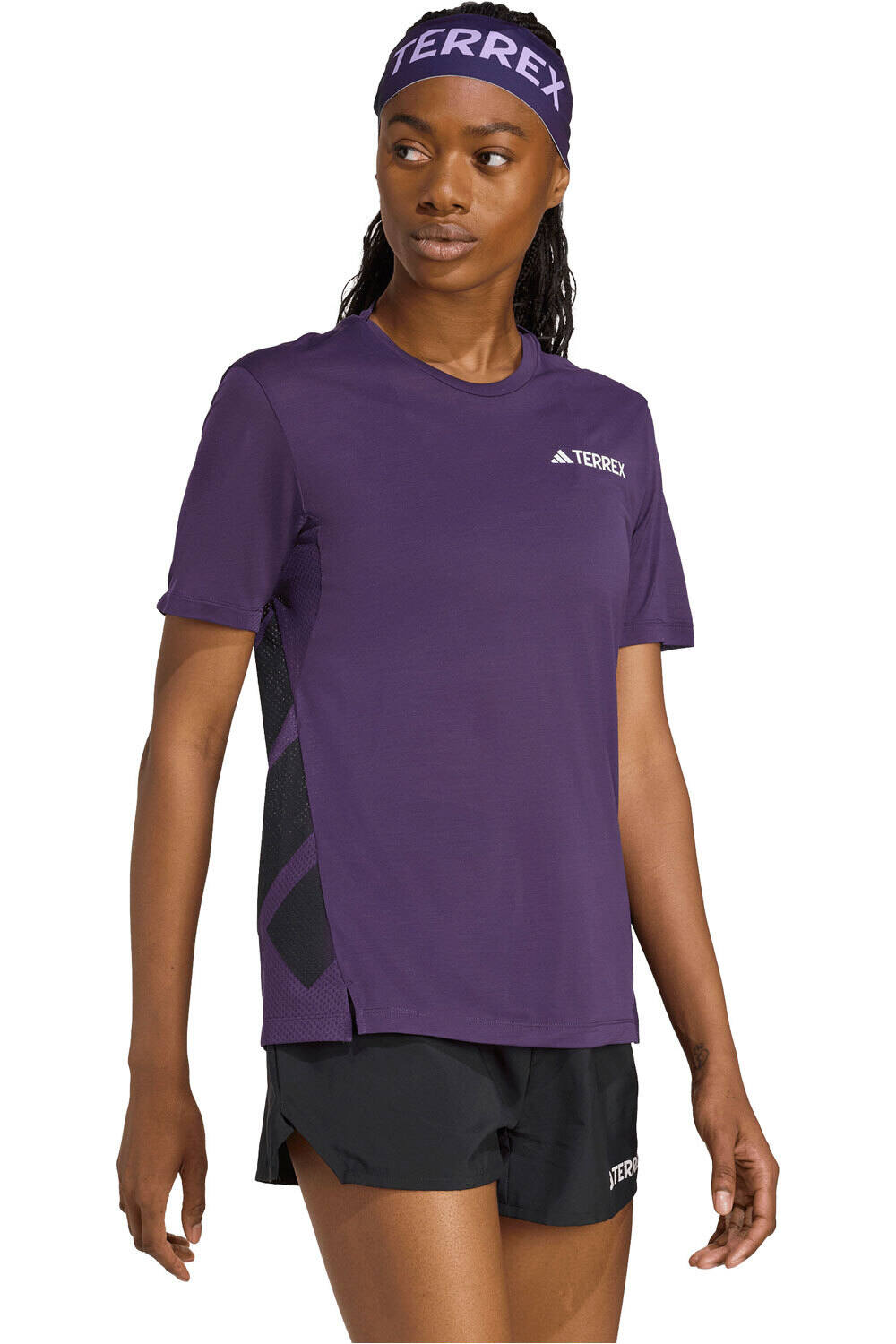 adidas camiseta entrenamiento manga corta mujer TERREX XPERIOR CLIMACOOL+ vista detalle