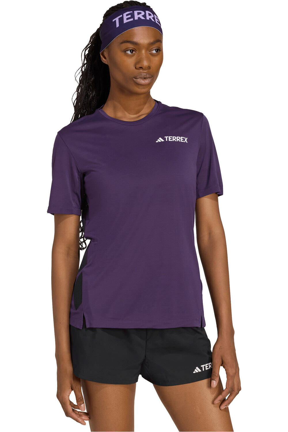 adidas camiseta entrenamiento manga corta mujer TERREX XPERIOR CLIMACOOL+ vista frontal