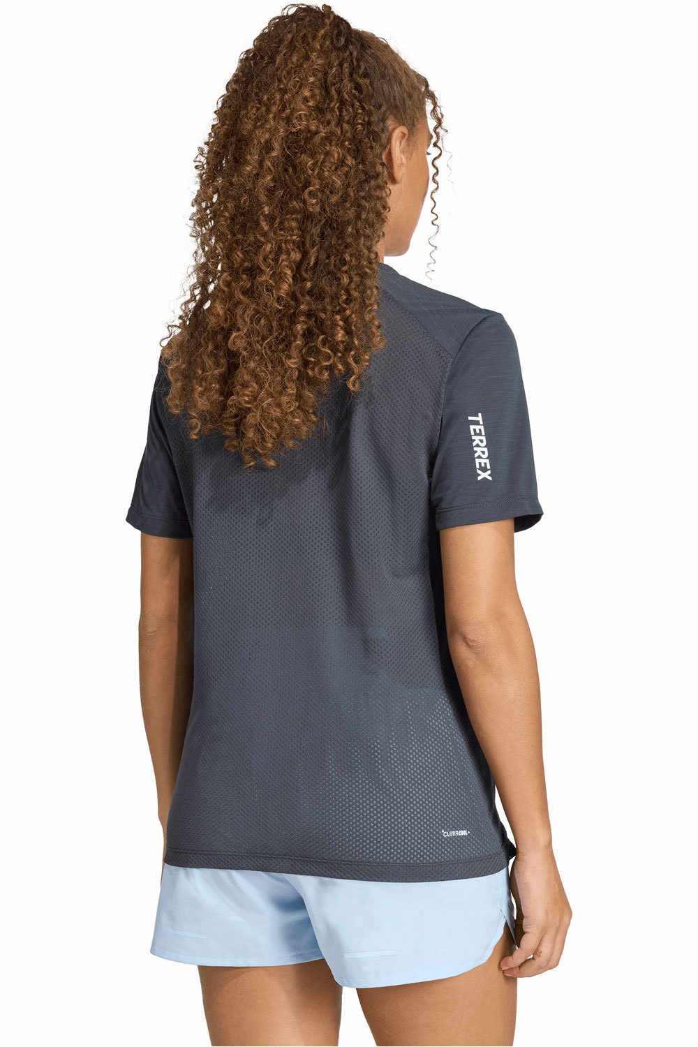 adidas camiseta entrenamiento manga corta mujer TERREX XPERIOR CLIMACOOL+ vista trasera