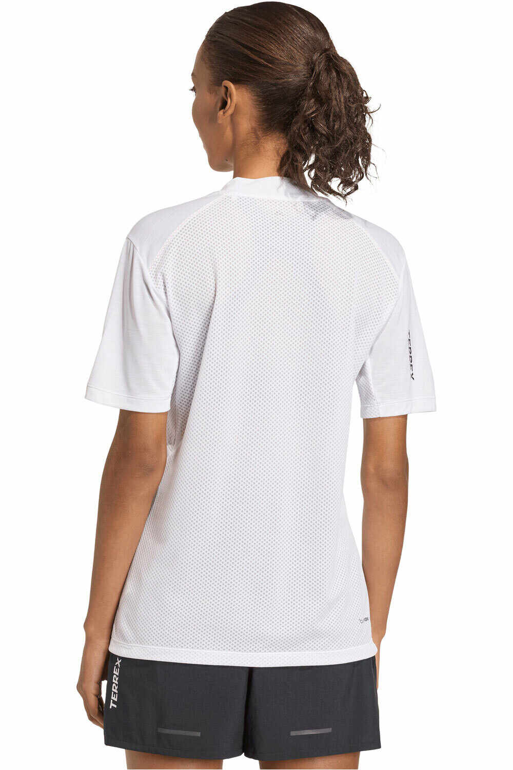 adidas camiseta entrenamiento manga corta mujer TERREX XPERIOR CLIMACOOL+ vista trasera