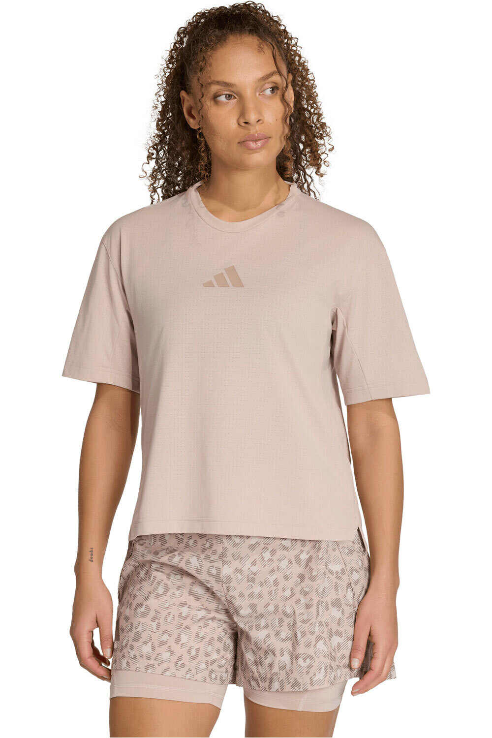 adidas camiseta entrenamiento manga corta mujer TERREX XPLORIC CLIMACOOL+ vista frontal