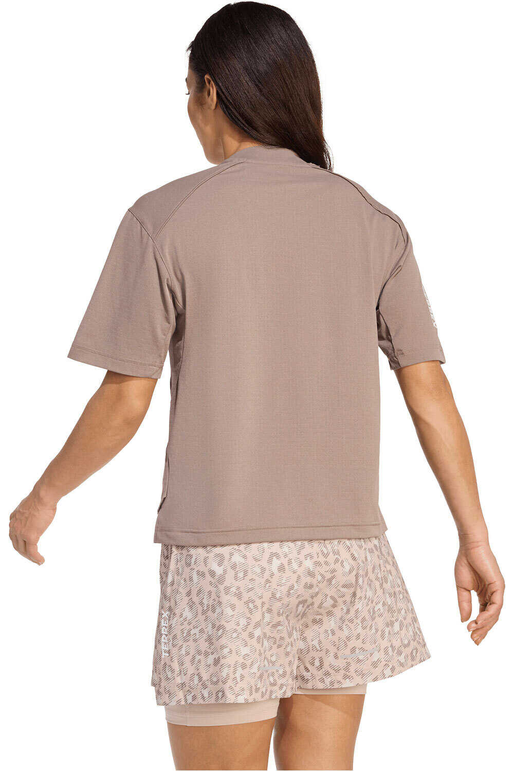 adidas camiseta entrenamiento manga corta mujer TERREX XPLORIC CLIMACOOL+ vista trasera