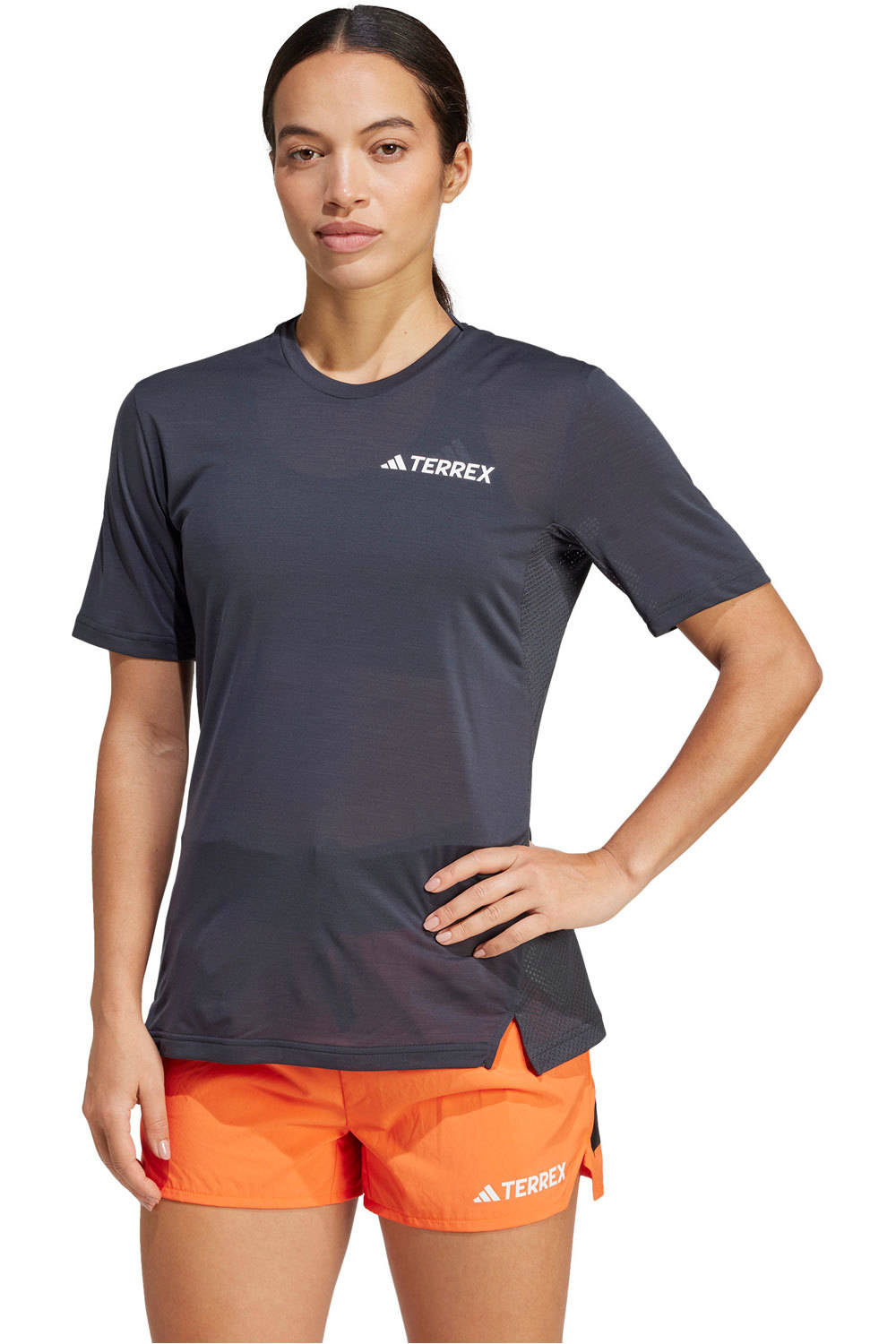 adidas camiseta entrenamiento manga corta mujer W XPR TEE vista frontal