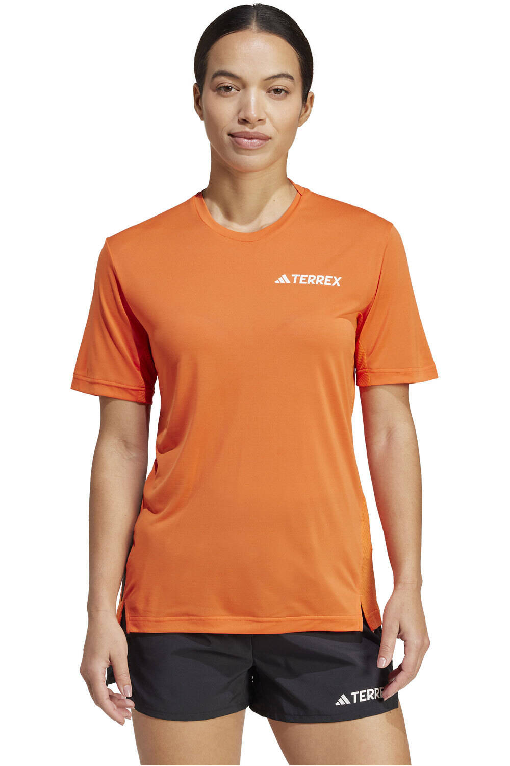 adidas camiseta entrenamiento manga corta mujer W XPR TEE vista frontal
