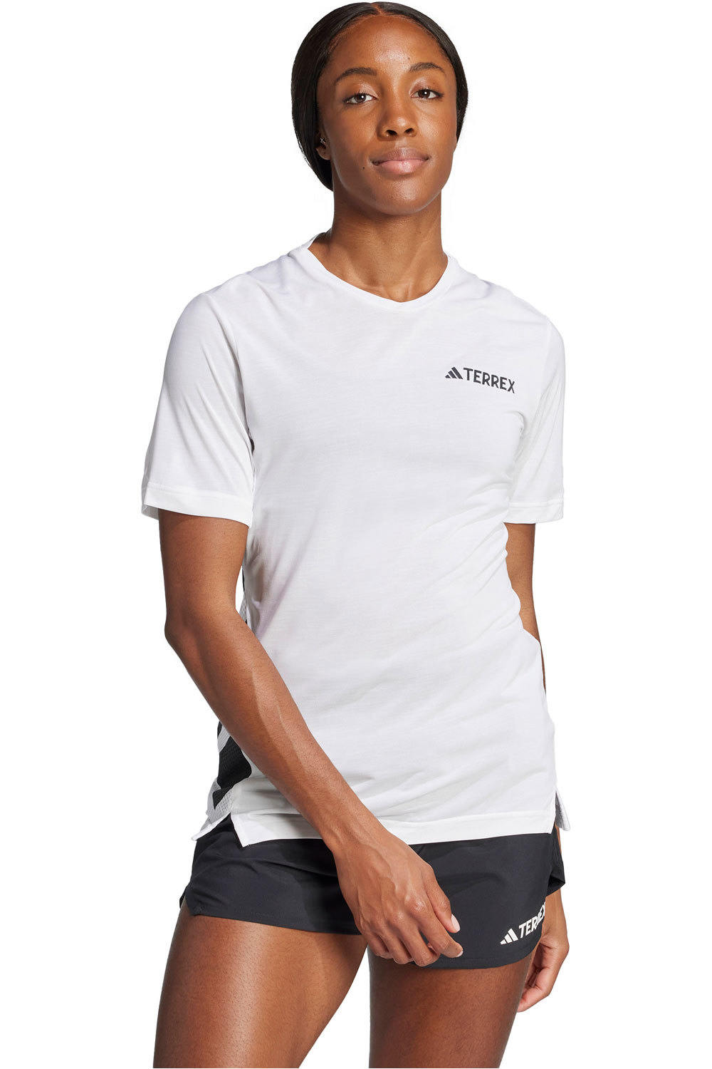 adidas camiseta entrenamiento manga corta mujer W XPR TEE vista frontal