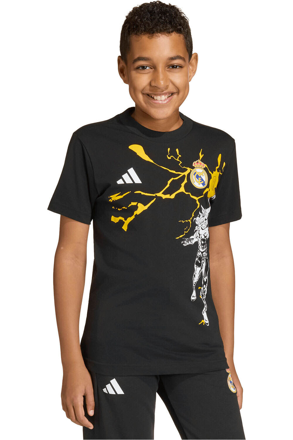 adidas camiseta entrenamiento niño ADIDAS REAL MADRID AVENGERS vista frontal