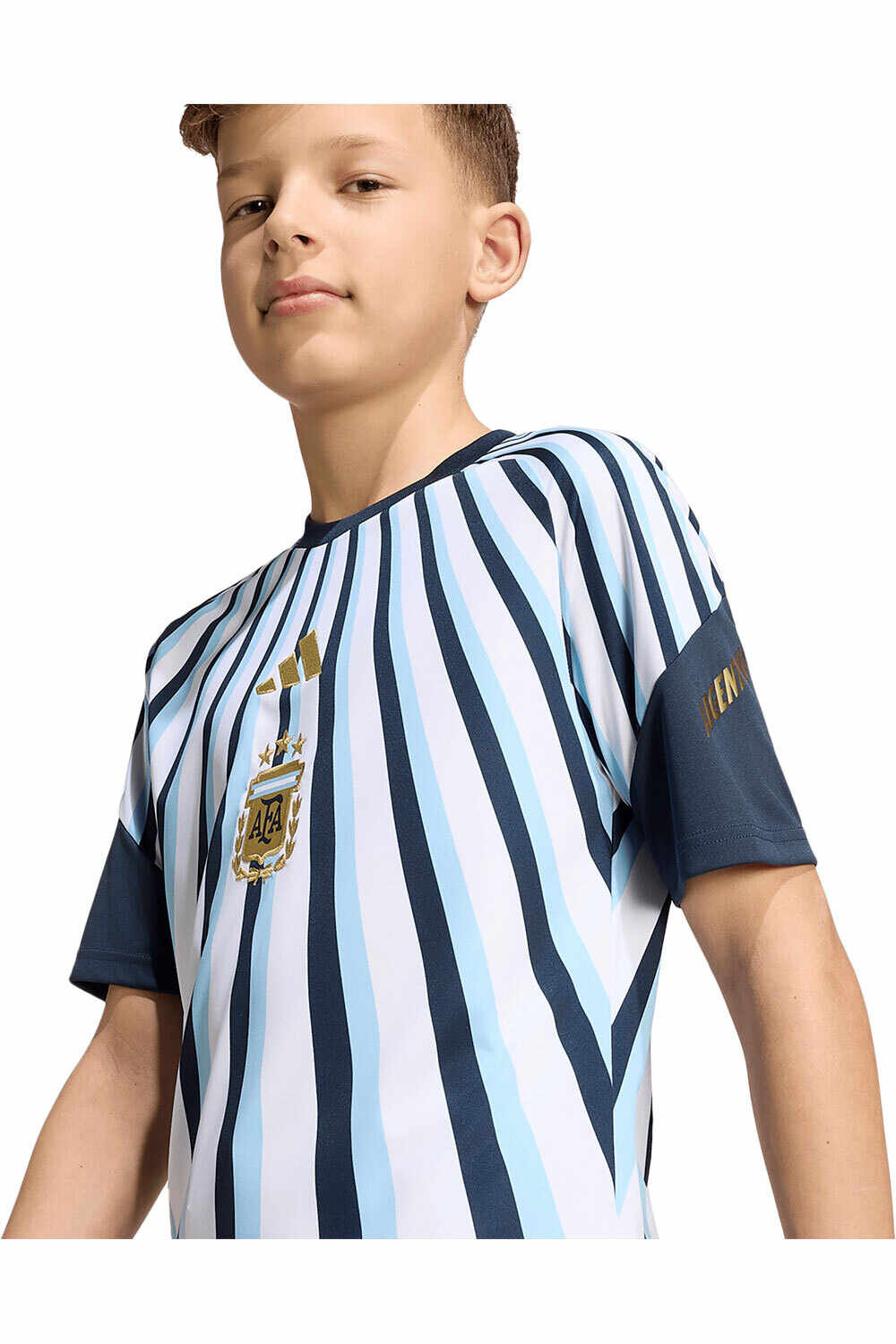 adidas camiseta entrenamiento niño ARGENTINA 26 PREMATCH Y 03