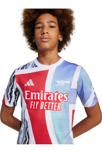 adidas camiseta entrenamiento niño Arsenal 24/25 vista detalle