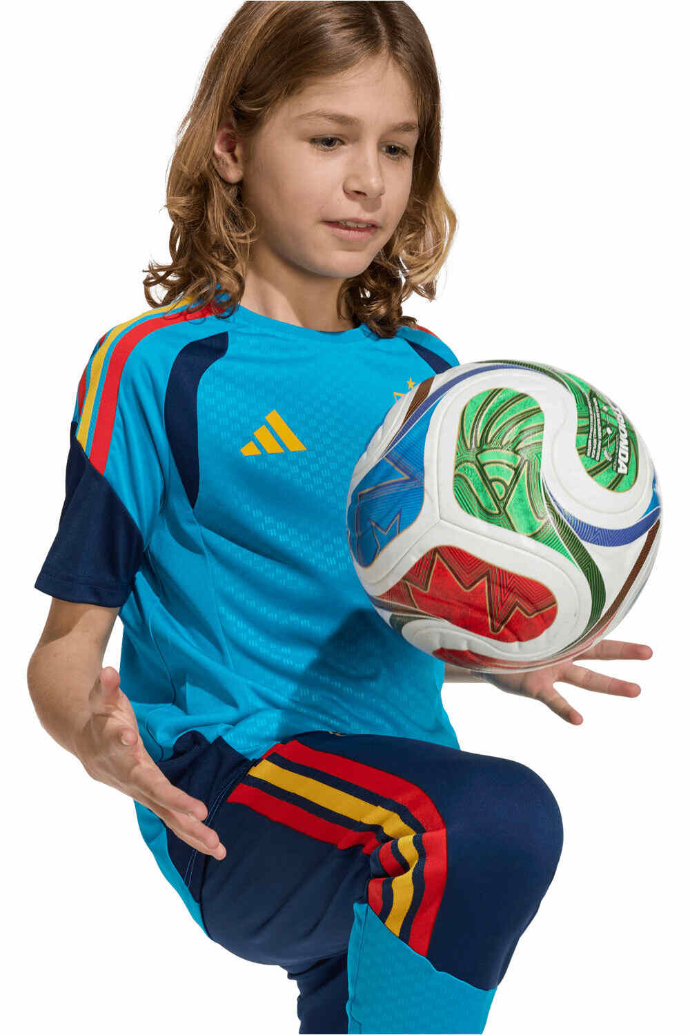 adidas camiseta entrenamiento niño ESPAA 26 TR JSYY vista detalle