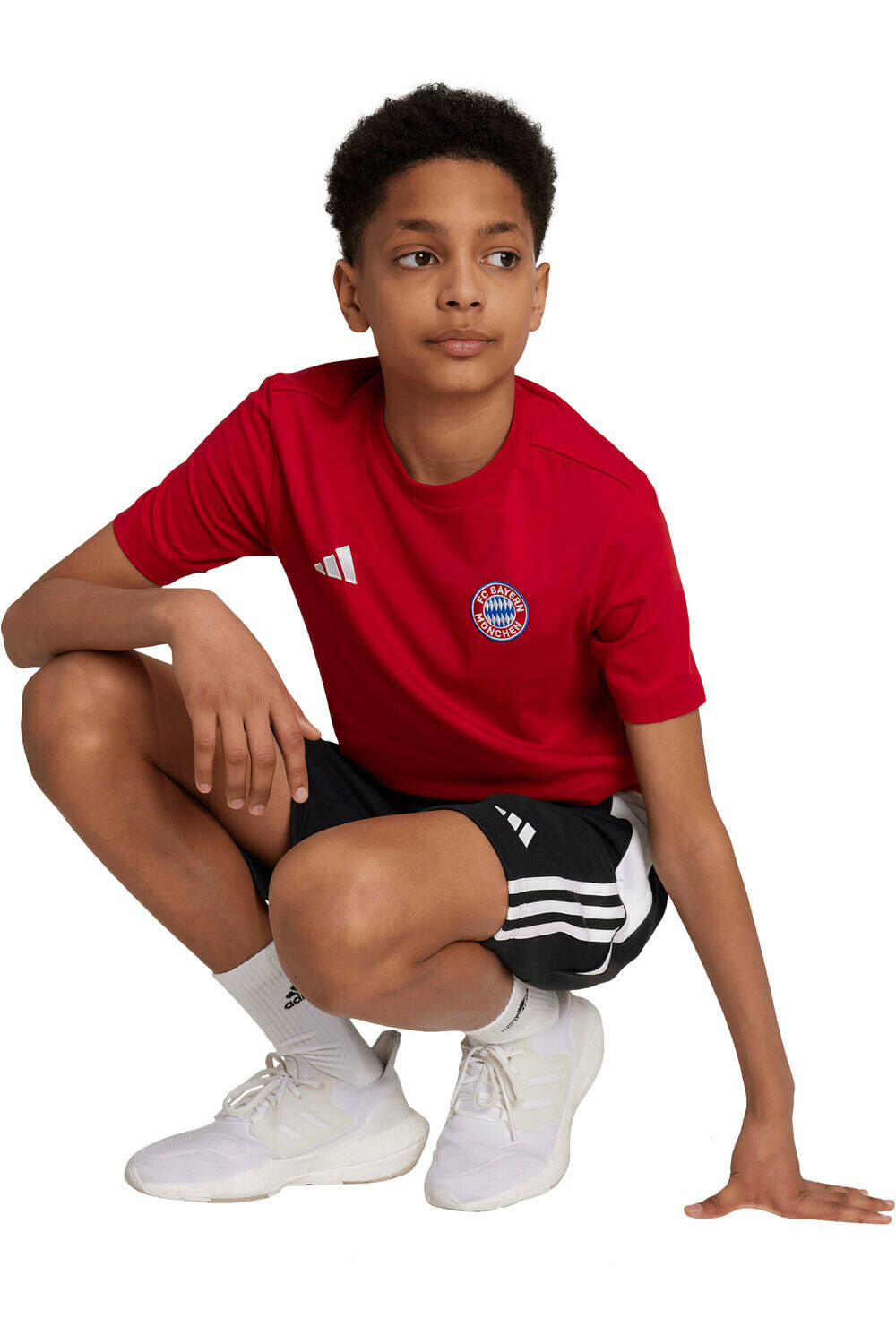 adidas camiseta entrenamiento niño FC BAYERN MUNICH KIDS vista frontal