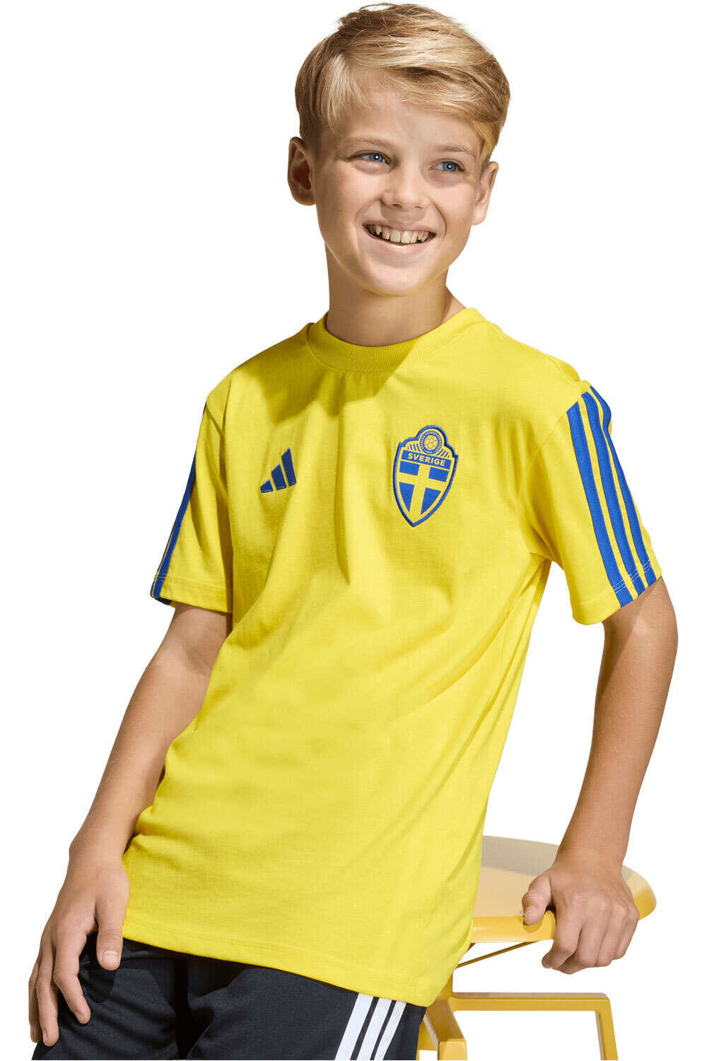 adidas camiseta entrenamiento niño INFANTIL SWEDEN DNA vista detalle