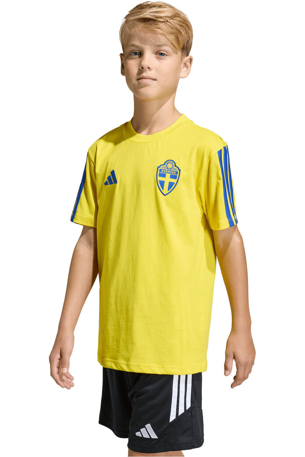 adidas camiseta entrenamiento niño INFANTIL SWEDEN DNA vista frontal