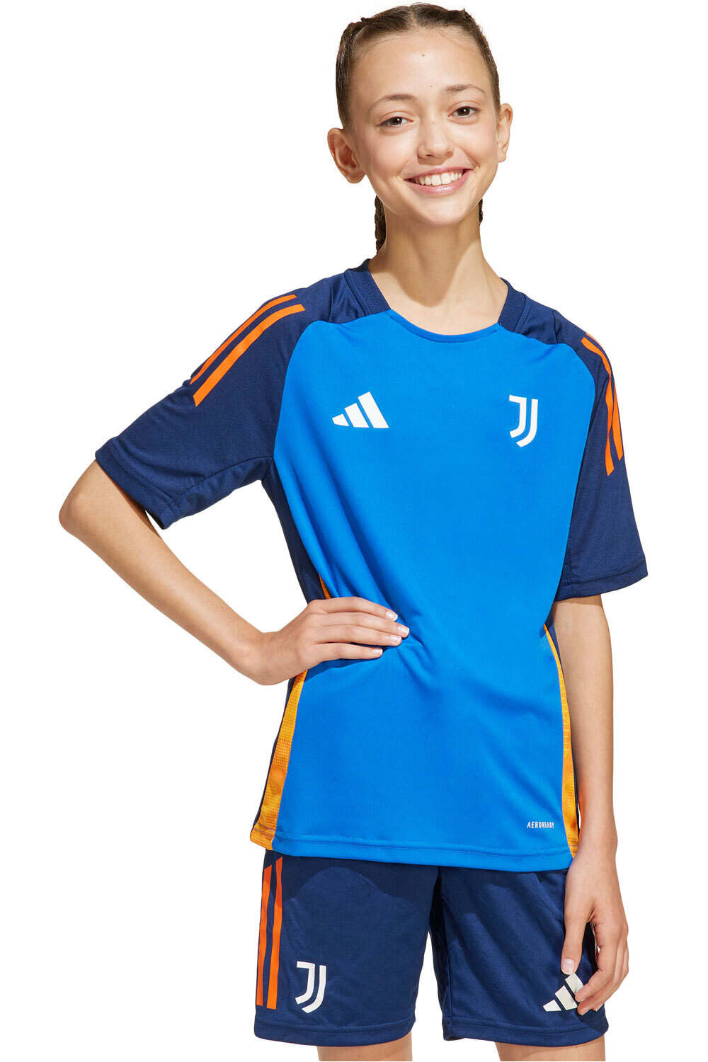 adidas camiseta entrenamiento niño Juventus Tiro 24 Competition vista frontal